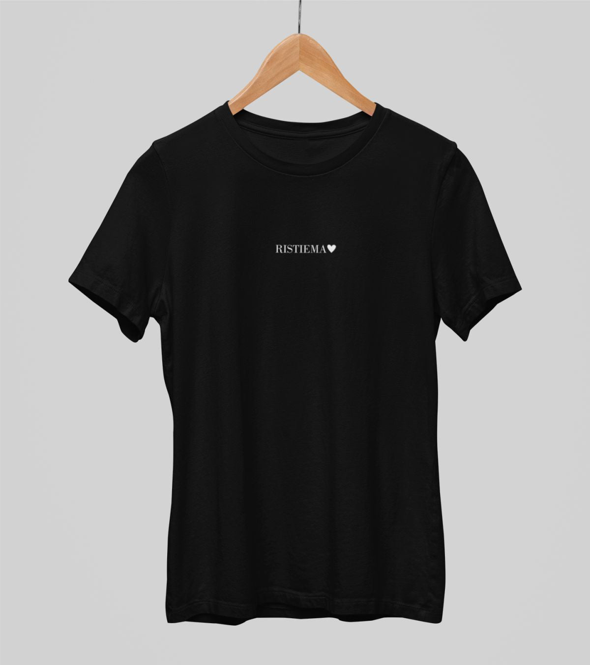 Mustad UNISEX T-särgid "Ristiema südamegai"