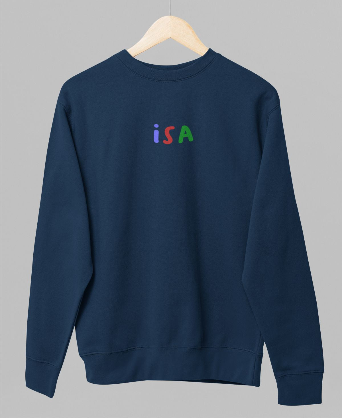 Tumesinine pusaer ilma kapuutsita "ISA"
