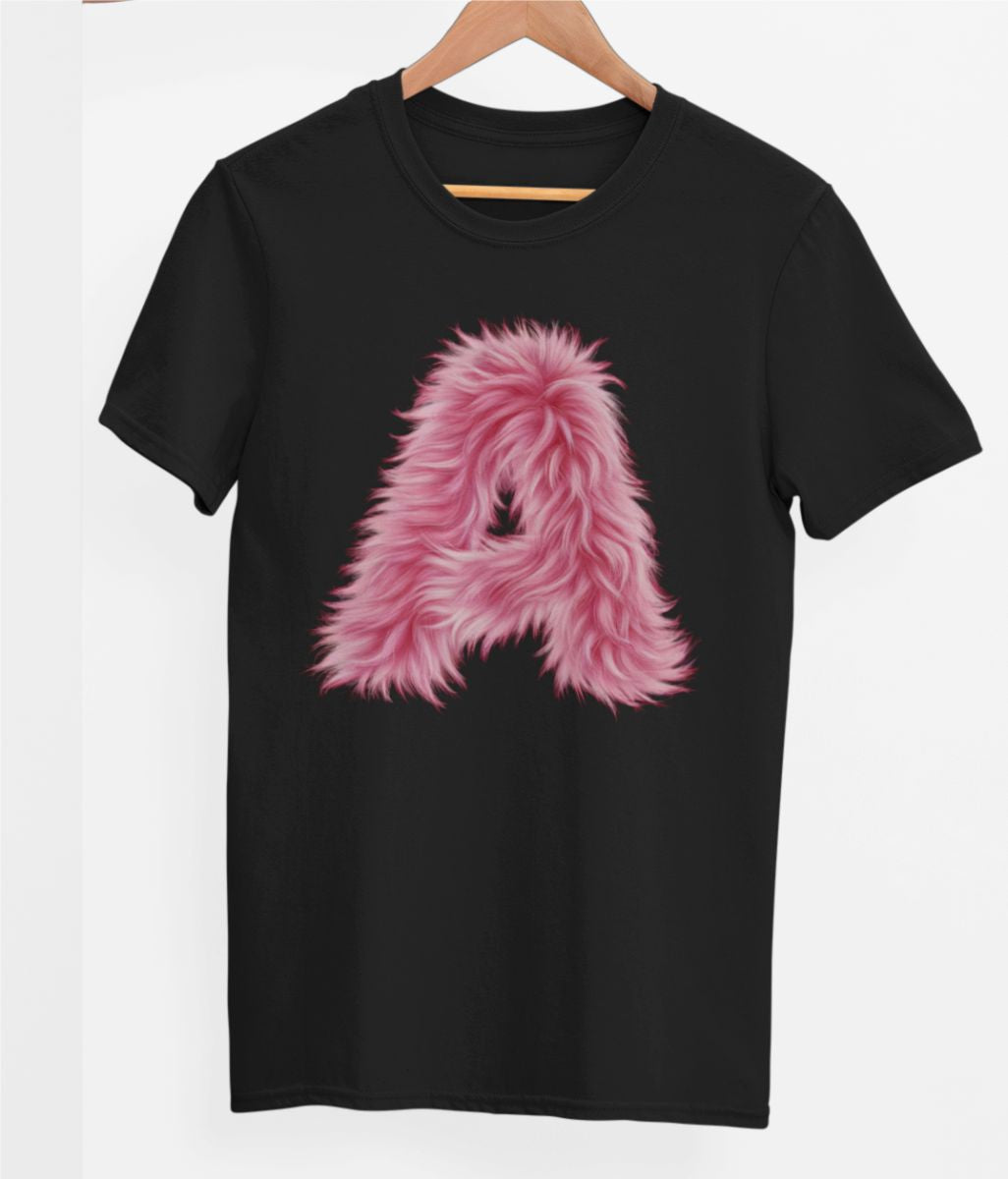 Mustad UNISEX T-särgid "A täht"