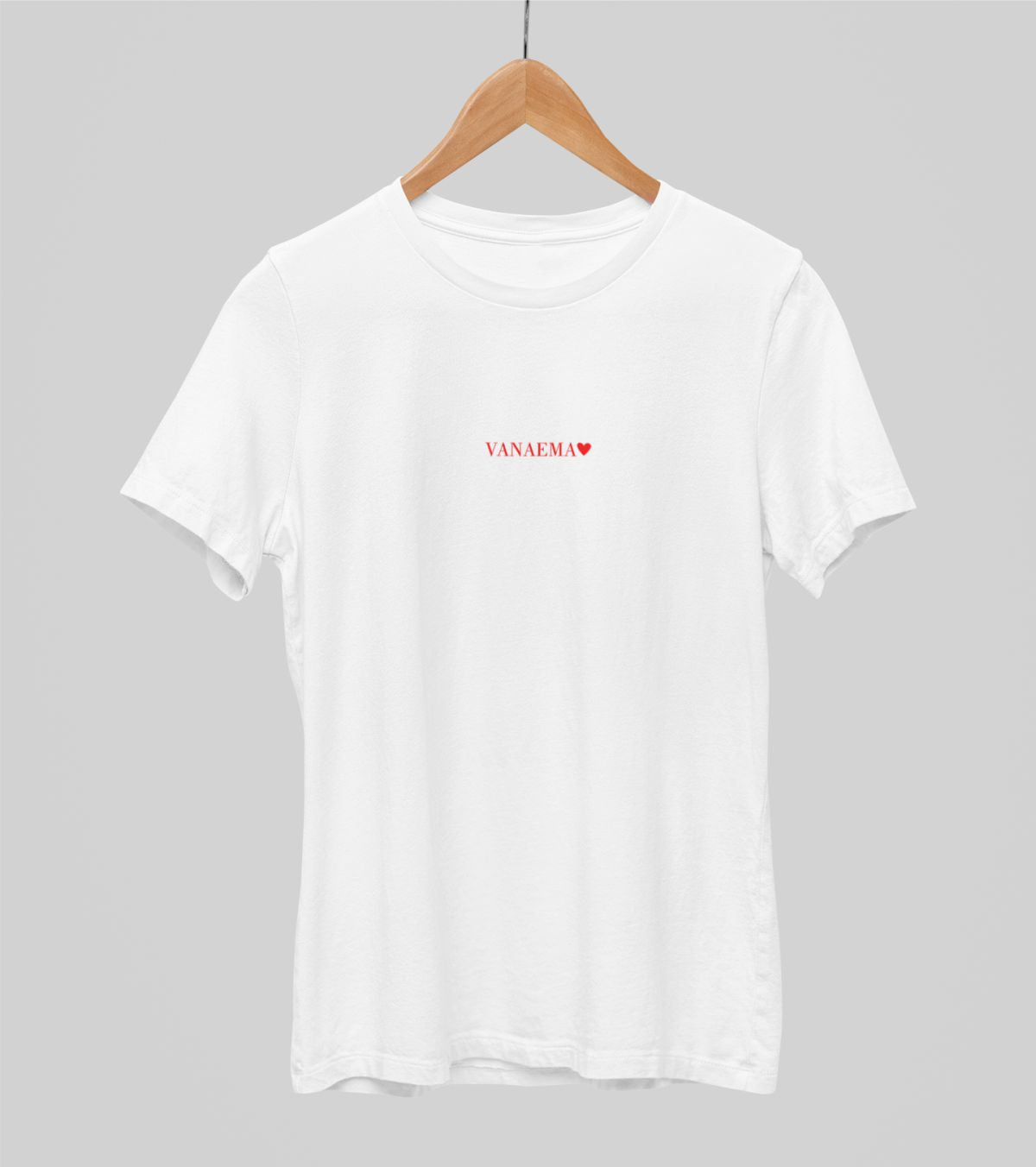 Valged UNISEX T-särgid "Vanaema südamega"