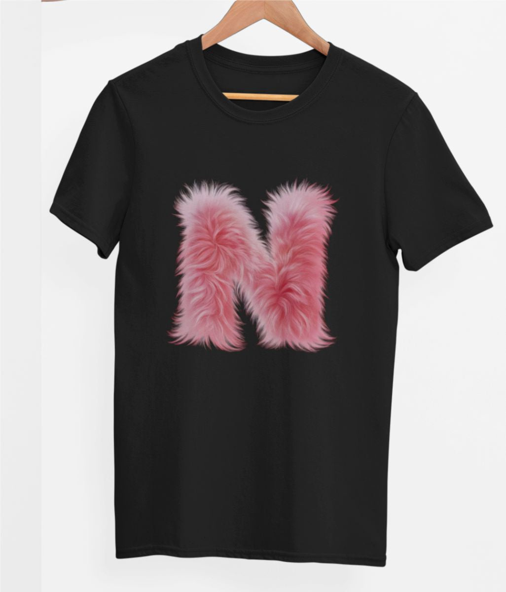 Mustad UNISEX T-särgid "N täht"