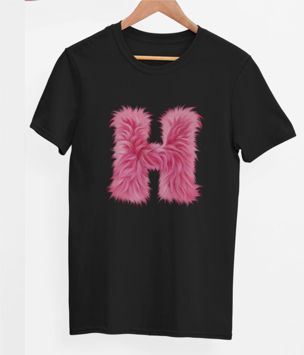 Mustad UNISEX T-särgid "H täht"