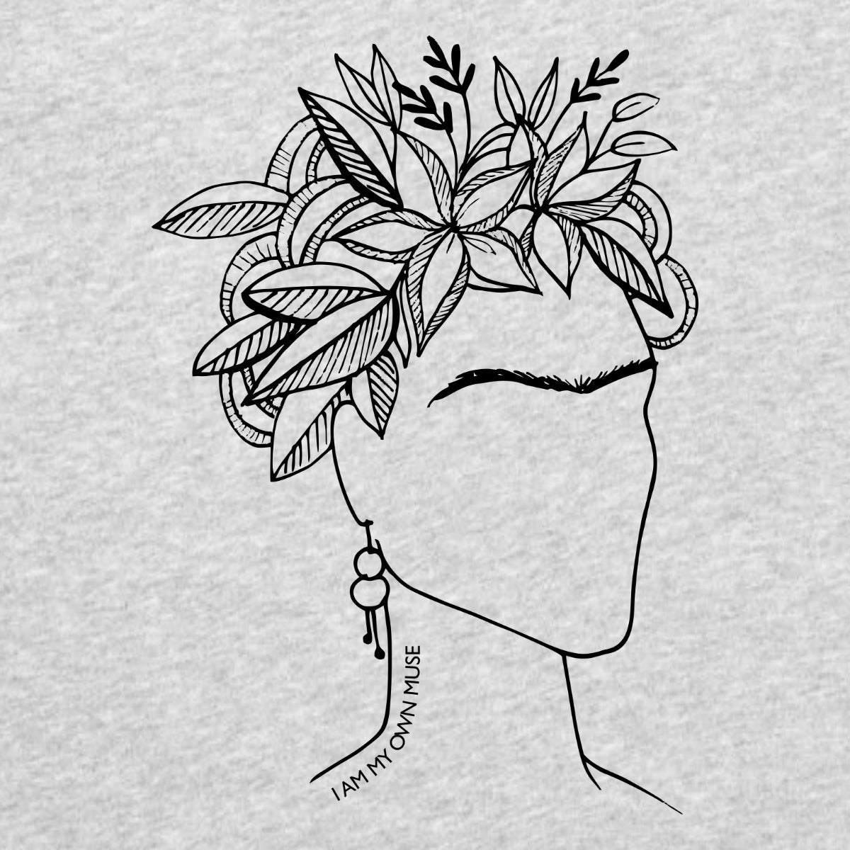 Hall Melange UNISEX T-särk Frida