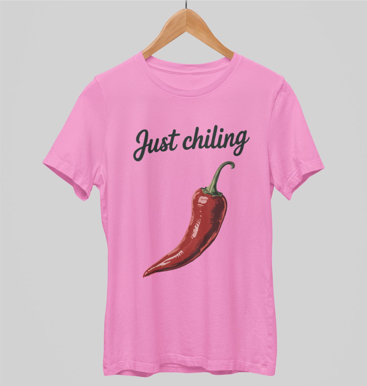 Roosad UNISEX T-särgid Just chiling